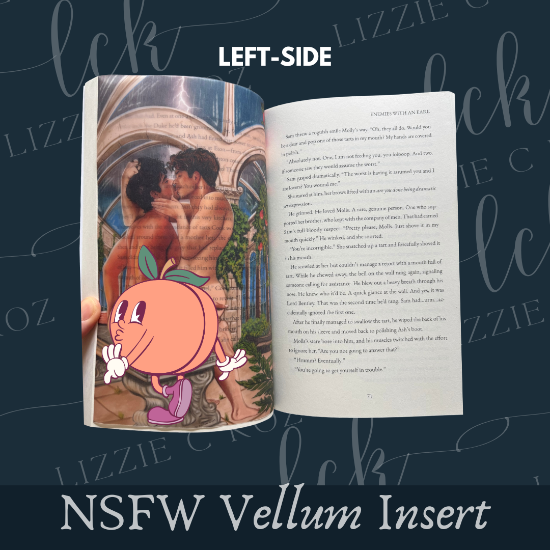 Enemies with an Earl NSFW Vellum Insert