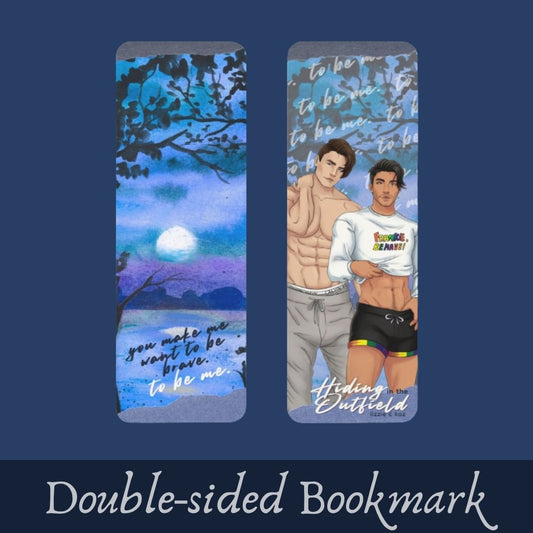 Hiding in the Outfield Bookmark