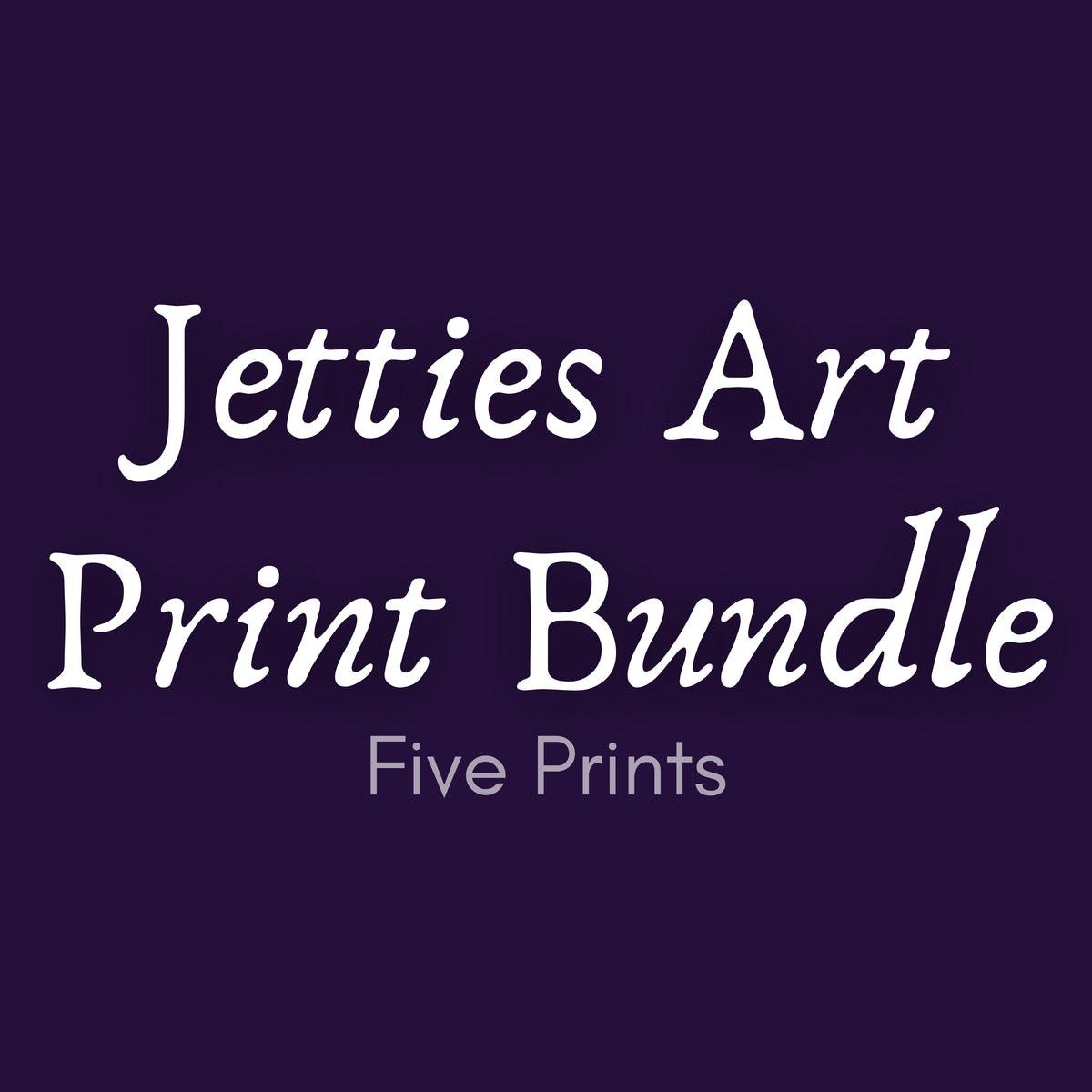 Jetties Art Print Bundle